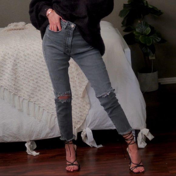 Urban Outfitters High Waisted Twig Skinny Jeans - Picture 1 of 9